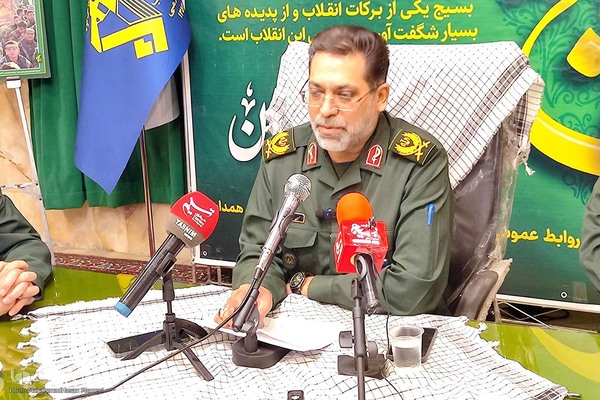 نشست خبری فرمانده سپاه انصارالحسین(ع) همدان