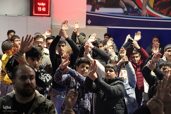 مراسم عزاداری ورزشکاران ملایری