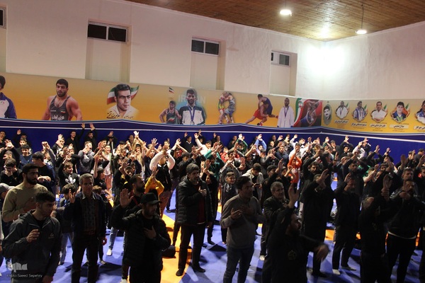 مراسم عزاداری ورزشکاران ملایری