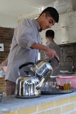 مراسم عزاداری و ایستگاه صلواتی خادمین الشهداءملایر‎