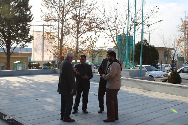 مراسم عزاداری و ایستگاه صلواتی خادمین الشهداءملایر‎