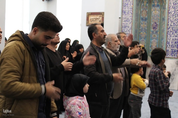 مراسم عزاداری و ایستگاه صلواتی خادمین الشهداءملایر‎