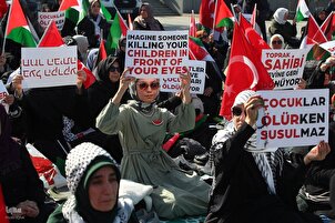 Marches à travers le monde en soutien à la Palestine+photos