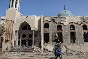 Les destructions laissées par une campagne de bombardements de 48 jours