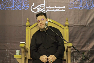 Récitation du Coran par Hamed Alizadeh à la marche d'Arbaeen