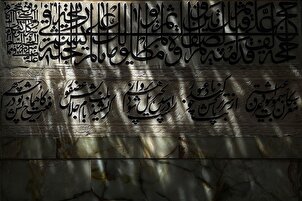Jeu de lumière au sanctuaire de l'Imam Reza (as)
