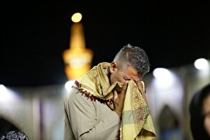 Le deuil de Muharram pour les pèlerins arabes au sanctuaire de l'Imam Reza