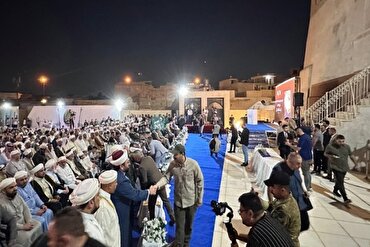 मोसुल की नूरी मस्जिद में पैगंबर (सल्लल्लाहु अलैहि व सल्लम) के जन्मदिन का जश्न