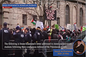 Ang Liham ni Ayatollah Khamenei sa mga Mag-aaral ng US na Nagprotesta sa US-Israel na Digmaan ng Pagpatay ng Lahi sa Gaza