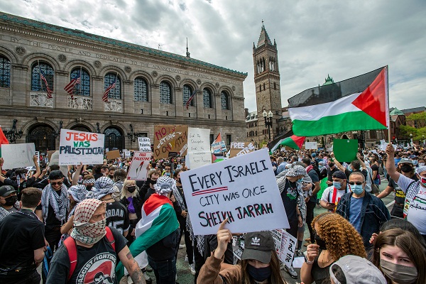 Amerikan web sitesine göre dünya halkının Filistin'e desteği