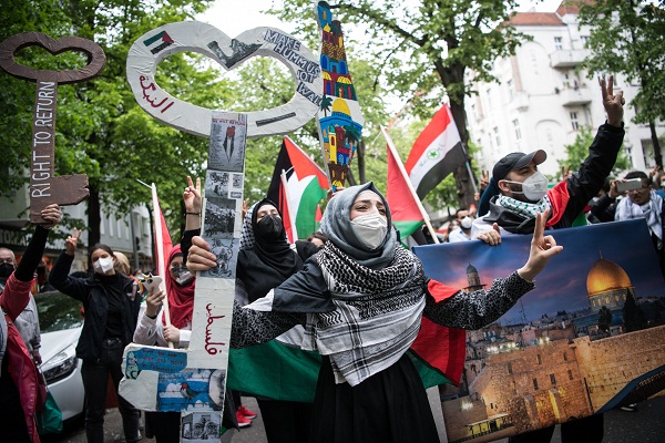 Amerikan web sitesine göre dünya halkının Filistin'e desteği