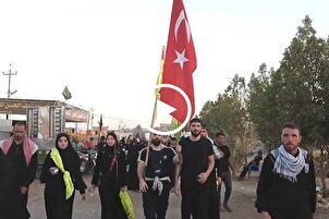 Türk vatandaşları da Erbain yürüyüşüne katıldı