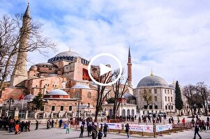 Ayasofya'dan nefes kesen drone görüntüleri