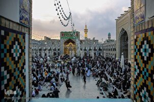 İmam Rıza (a.s) Türbesi veladet yıldönümünde