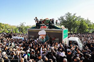Ayetullah Nasıri son yolculuğuna uğurlandı