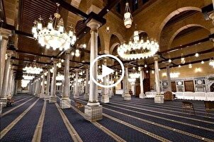 Mısırlı Kur'an karileri İmam Hüseyin (a.s) Camisi'nde buluştu | Video