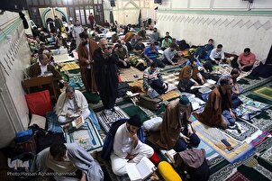 Hz Abdülazim camiinde itikâf