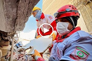 AFAD personeli İran'a böyle teşekkür etti