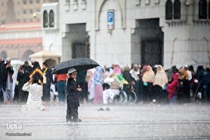 İlahi rahmet evi Kâbe'de rahmet yağmuru
