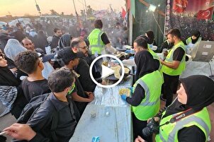 Erbain yürüyüşünde 1061. direk: Türk Çadırı