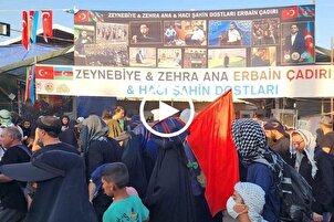 Irak'taki Türk çadırı Erbain ziyaretçilerini ağırlıyor