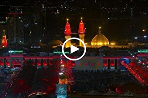 İnsan selinin yaşandığı Beynül Haremeyn'den havadan görüntüler