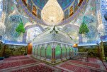 İmam Ali (a.s) Türbesi 13 Recep öncesi çiçeklerle süslendi