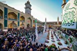 İmam Ali Türbesi hizmetlileri Hazret’in doğum yıldönümünü kutladı |fotoğraf
