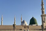 Ramazan gecelerinde Mescid-i Nebi’de umrecilerin manevi atmosferinden kareler