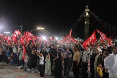 جشن امامت امام زمان در مسجد جمکران